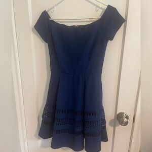 Off-the-shoulder dress